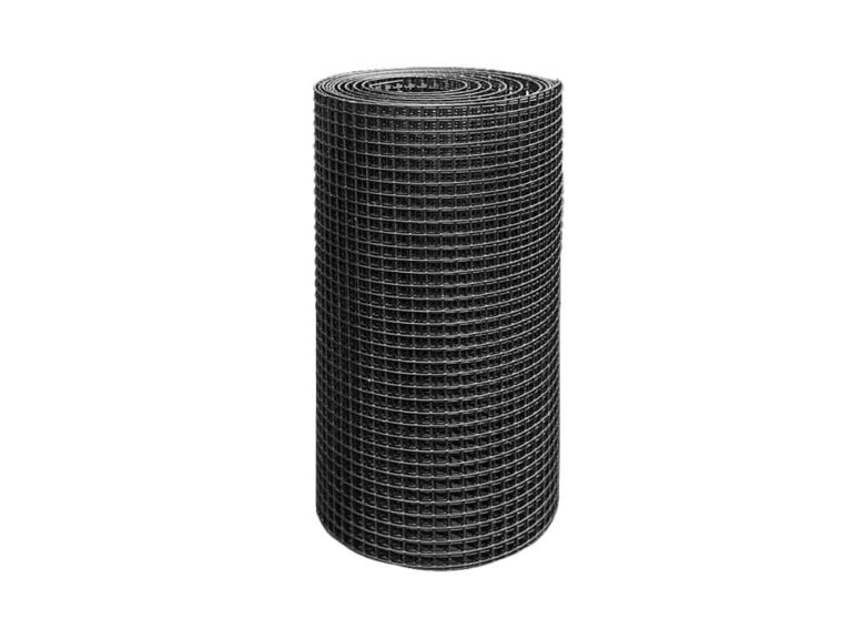 1 black vinyl coated kennel wire