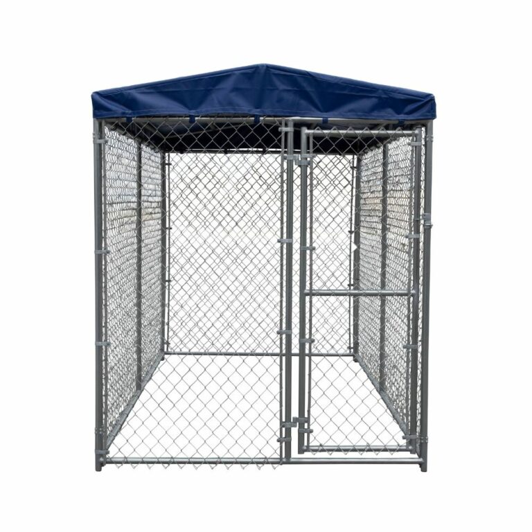 4 Foot Chainlink Dog Kennels Backyard Pet Supplies