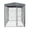 4-foot welded wire Dog Kennel with Roof